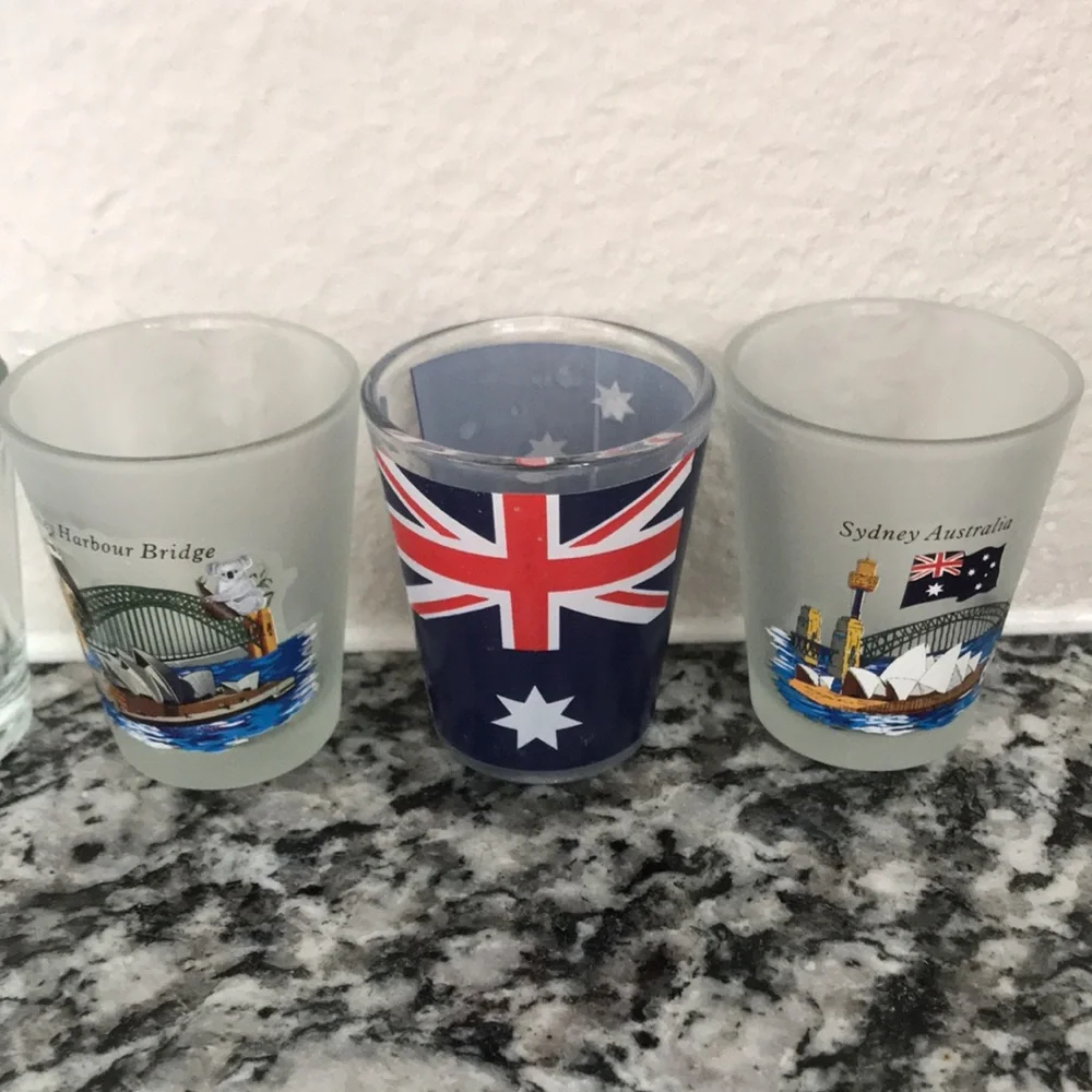 Australia Shot Glass Set And 3 basic - Picture 10 of 11